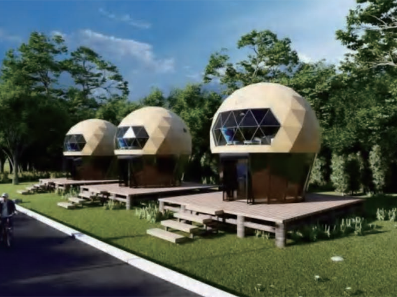 Tenda della serie Mushroom House