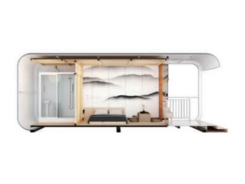 Tenda serie hotel a capsule